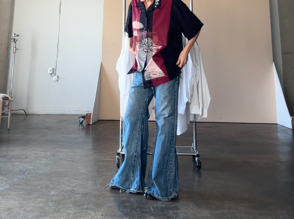 “Bonnie” Bowling Shirt (S/M)