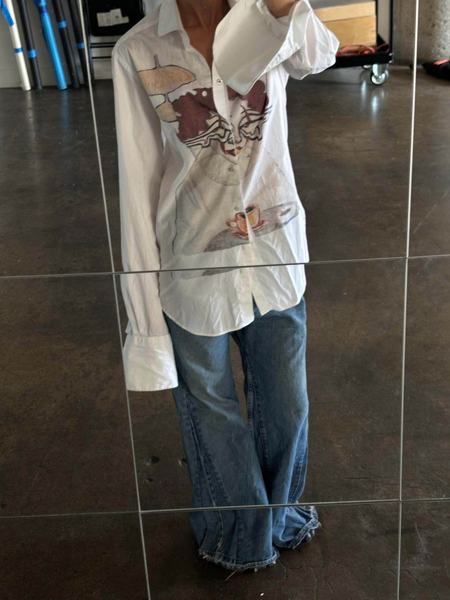 “Bonnie” Button Down (XS/S)