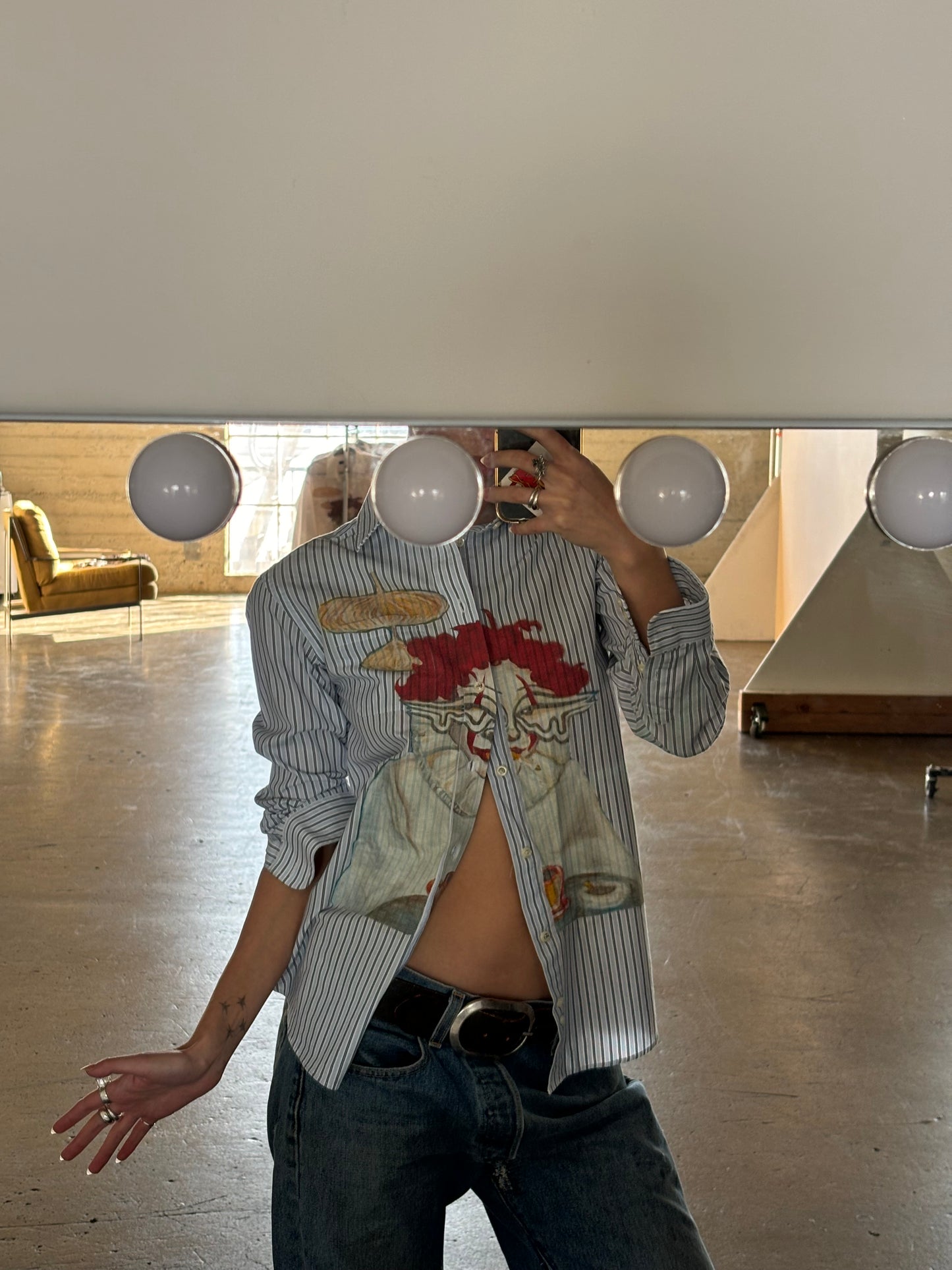 “Bonnie” Button Down (XS)